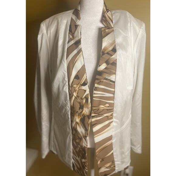 Basler Marrakesh Gold Single Button Blazer US Size 14 NWT - Picture 6 of 11